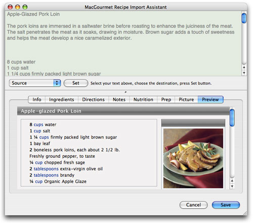 macgourmet not syncing all