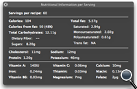 Nutrition HUD